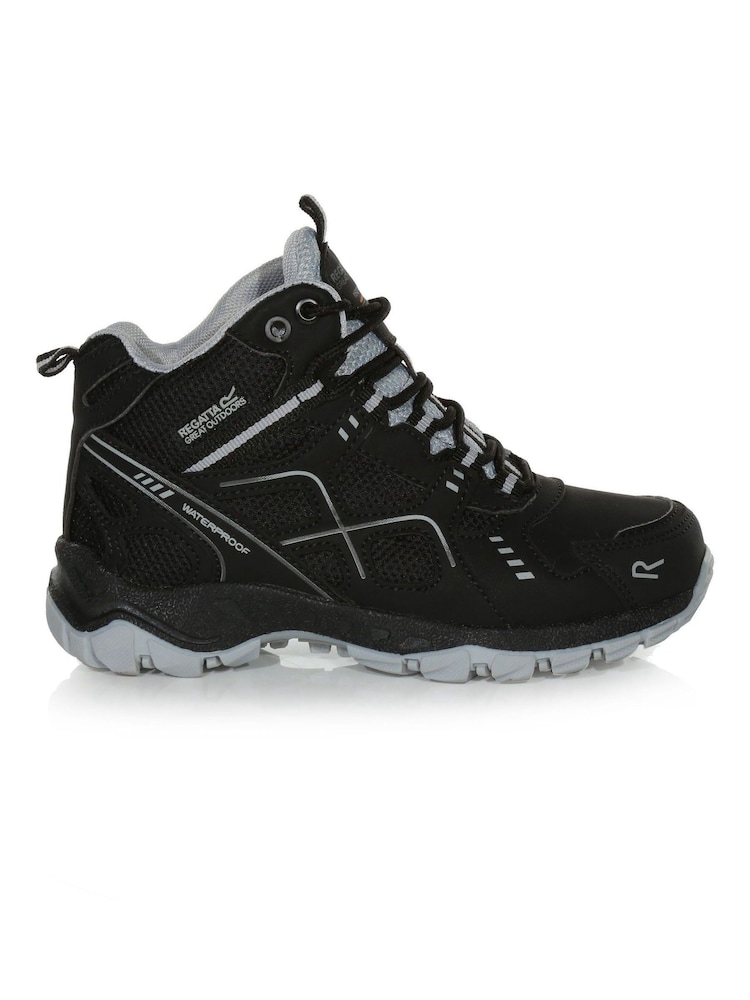 Regatta Black Kids Vendeavour Walking Boots - Image 1 of 6
