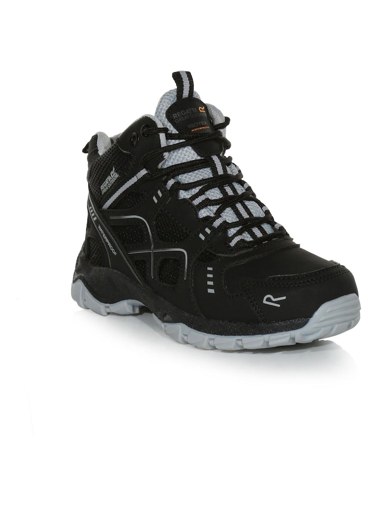 Regatta Black Kids Vendeavour Walking Boots - Image 2 of 6