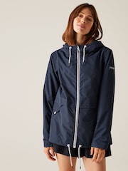 Dark Blue Chrome - Chaqueta impermeable Bayletta II de Regatta para mujer - Imagen 2 de 8