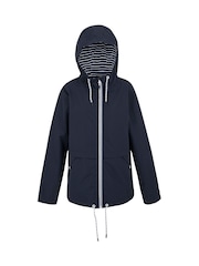 Dark Blue Chrome - Chaqueta impermeable Bayletta II de Regatta para mujer - Imagen 6 de 8