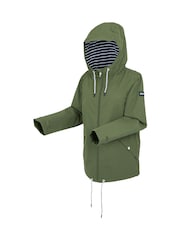 Regatta Green Womens Bayletta II Waterproof Jacket - Image 10 of 10