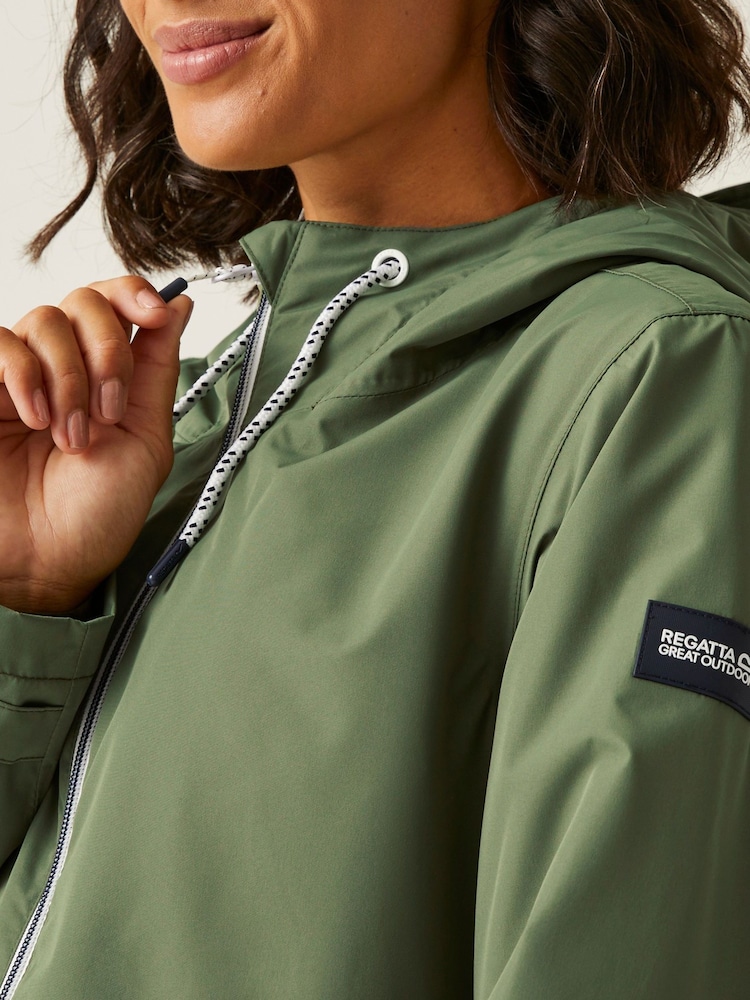 Regatta Green Womens Bayletta II Waterproof Jacket - Image 7 of 10