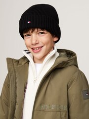 Tommy Hilfiger Majhna zastava 100% bombaž čepica - Slika 1 iz 4