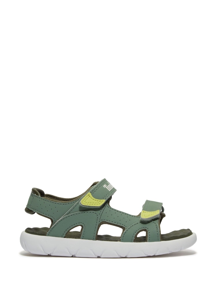 Светло-зеленый - Timberland Детская сандалия Perkins Row - Image 1 of 10