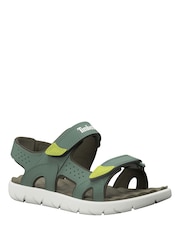 Светло-зеленый - Timberland Детская сандалия Perkins Row - Image 3 of 10