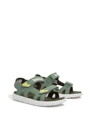 Светло-зеленый - Timberland Детская сандалия Perkins Row - Image 5 of 10