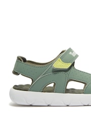 Светло-зеленый - Timberland Детская сандалия Perkins Row - Image 9 of 10