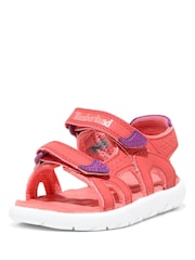 Розовый - Timberland Детская сандалия Perkins Row - Image 4 of 8