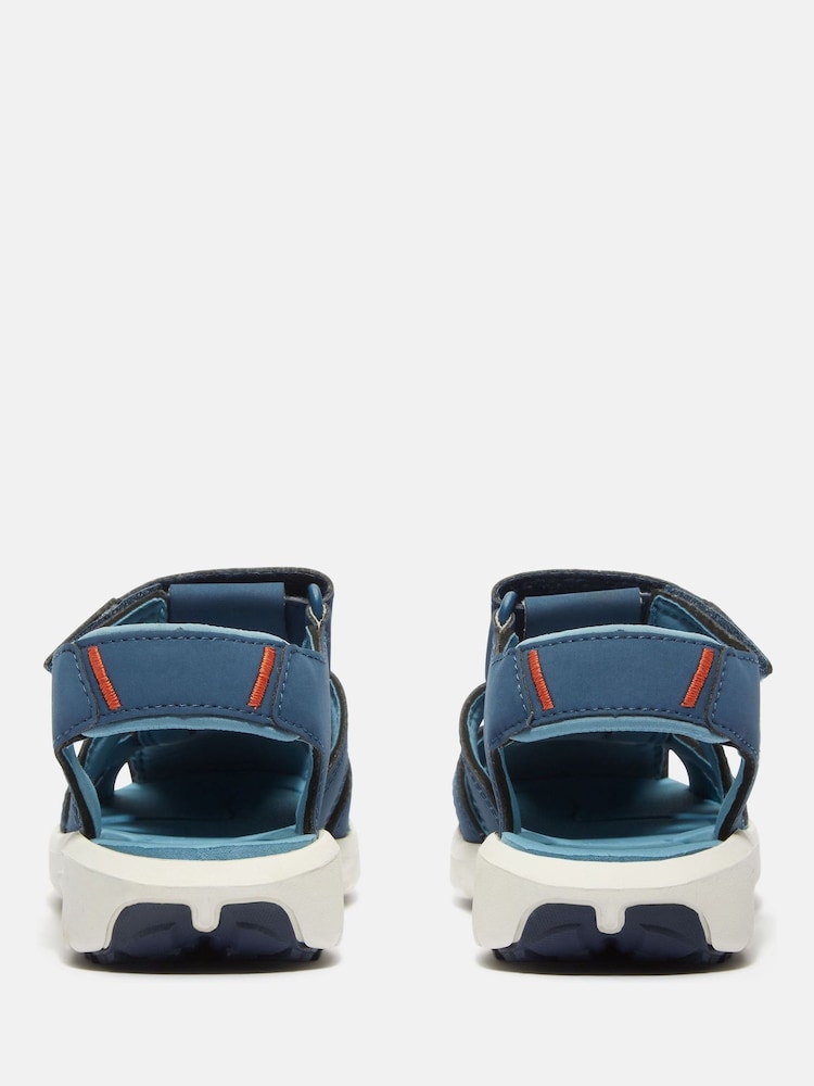 Timberland blauwe Motion Dune kindersandalen met dichte neus - Image 5 of 8