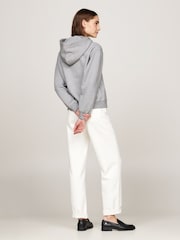 Tommy Hilfiger Grey Regular Fit Modern Hoodie - Image 2 of 5
