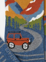FatFace Navy Men's Off Roader Socks - Image 2 of 2