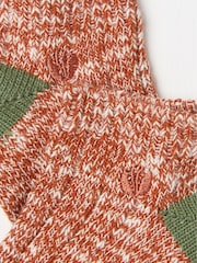 FatFace Brown Trainer Socks - Image 2 of 2