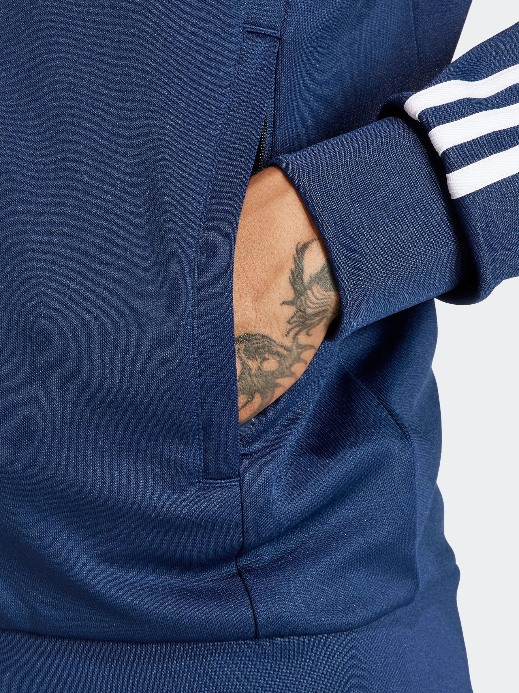 Buy adidas originals Navy Adicolor Classics Super Star Track Top