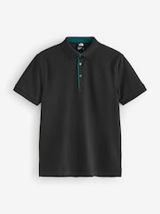 The North Face Black Olive 100% Cotton Premium Pique Polo Shirt - Image 5 of 5