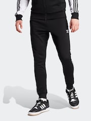 adidas Originals Black Adicolor Classics Superstar Track Joggers - Image 1 of 6