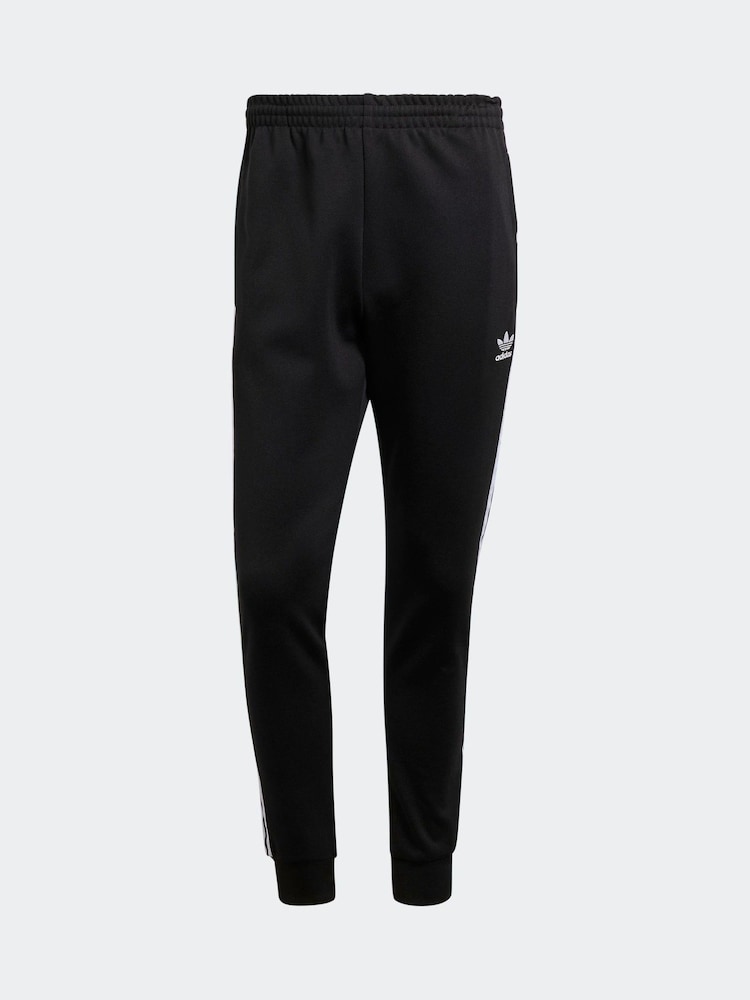adidas Originals Black Adicolor Classics Superstar Track Joggers - Image 6 of 6