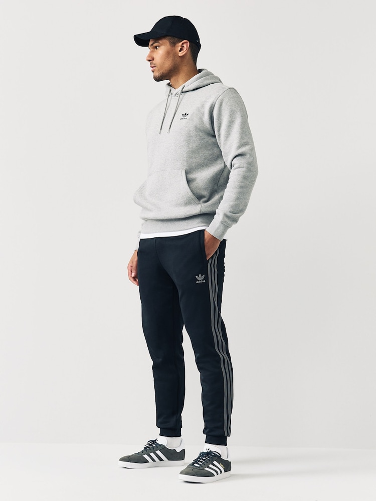 adidas Originals Black/Grey Adicolor Classics SST Track Joggers - Image 2 of 5