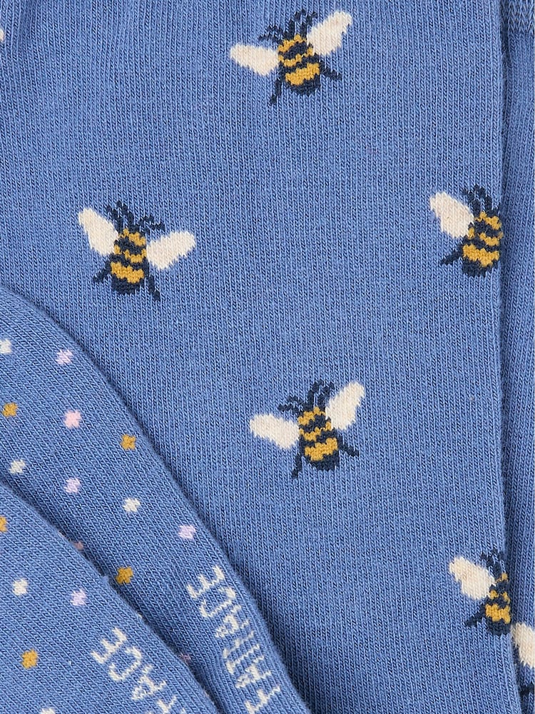 FatFace Blue Bee Women's Socks - Image 2 of 2