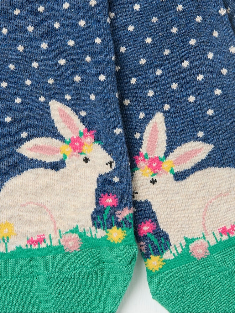 Navy Blue Bunny - Calcetines para mujer de FatFace - Imagen 2 de 2 Navy Blue Bunny - Calcetines para mujer de FatFace - Imagen 2 de 2