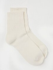 FatFace Ivory Super Soft Cosy Socks - Image 1 of 2