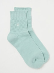 FatFace Green Super Soft Cosy Socks - Image 1 of 2
