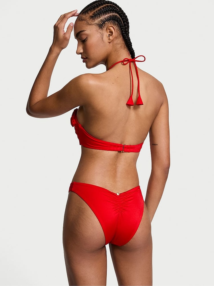 Vermiljoen rood - Victoria's Secret rosette bikinitop - Image 2 of 4