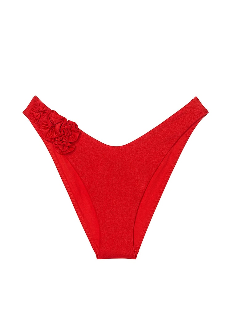 Vermiljoen rood - Victoria's Secret rosette bikinibroekje - Image 4 of 4