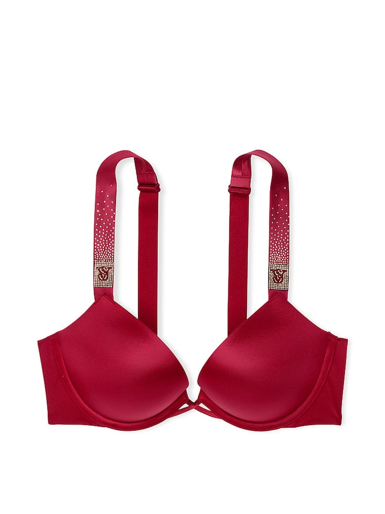 Lakrood - Victoria's Secret bombshell beha met verspreide glinsterende bandjes - Image 3 of 3