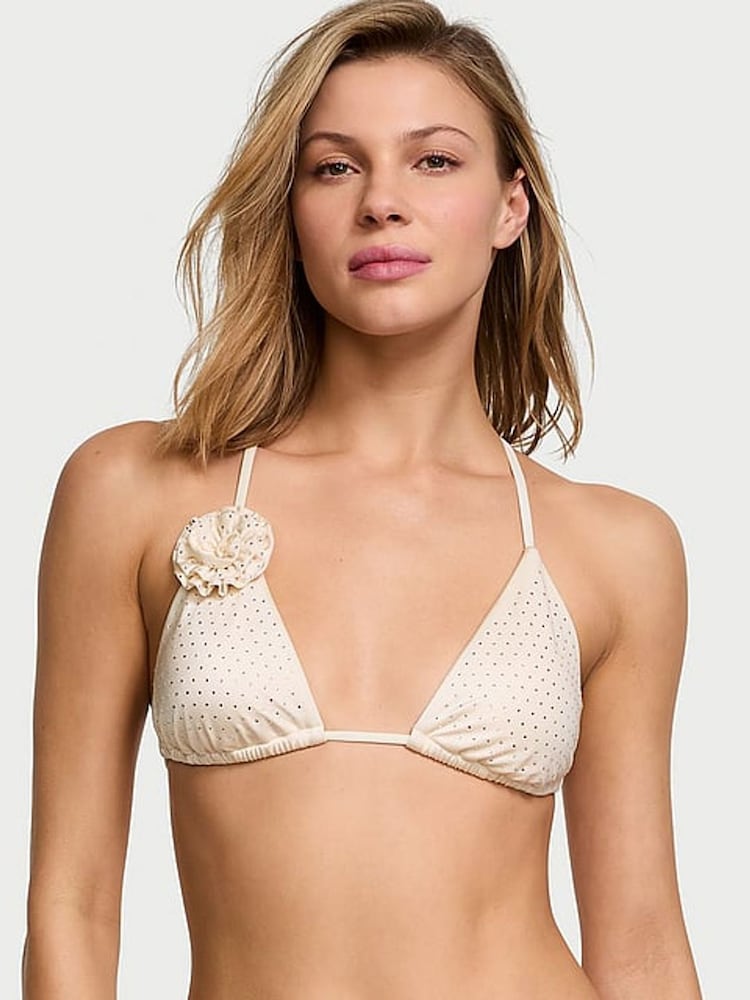 Kaarslicht witte diamantvorm - Victoria's Secret rosette bikinitop - Image 1 of 4