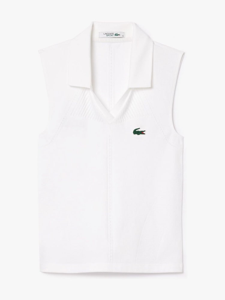 Теннисная рубашка поло из эластичной ткани Lacoste Ultra Dry - Image 1 of 2