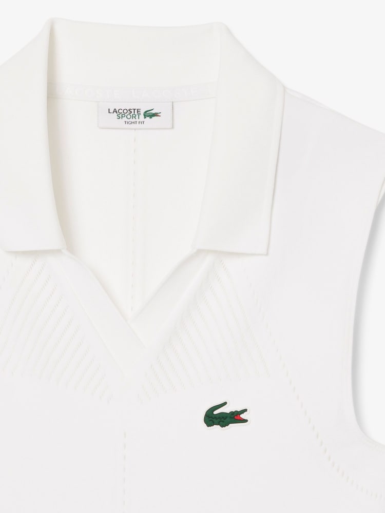 Теннисная рубашка поло из эластичной ткани Lacoste Ultra Dry - Image 2 of 2