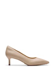 Clarks Natural Leather Adela Court Shoes - Image 1 of 7