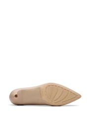 Clarks Natural Leather Adela Court Shoes - Image 3 of 7