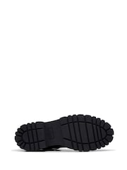 Clarks Black Leather Page Bar Shoes - Image 2 of 7