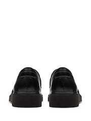Clarks Black Leather Splend Edge Shoes - Image 2 of 7