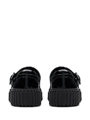 Clarks Black Patent Torhill Bar Shoes - Image 2 of 7