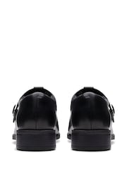 Clarks Black Leather Havisham Bar Shoes - Image 5 of 7