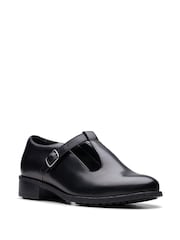 Clarks Black Leather Havisham Bar Shoes - Image 7 of 7