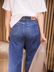 Levi's® Clever Girl 318 Shaping Wide Leg Jeans - Image 3 of 9