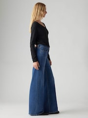 Levi's® Clever Girl 318 Shaping Wide Leg Jeans - Image 8 of 9