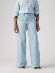 Levi's® Tall Glass Of Water 318 Shaping Wide Leg Jeans - Image 4 of 12