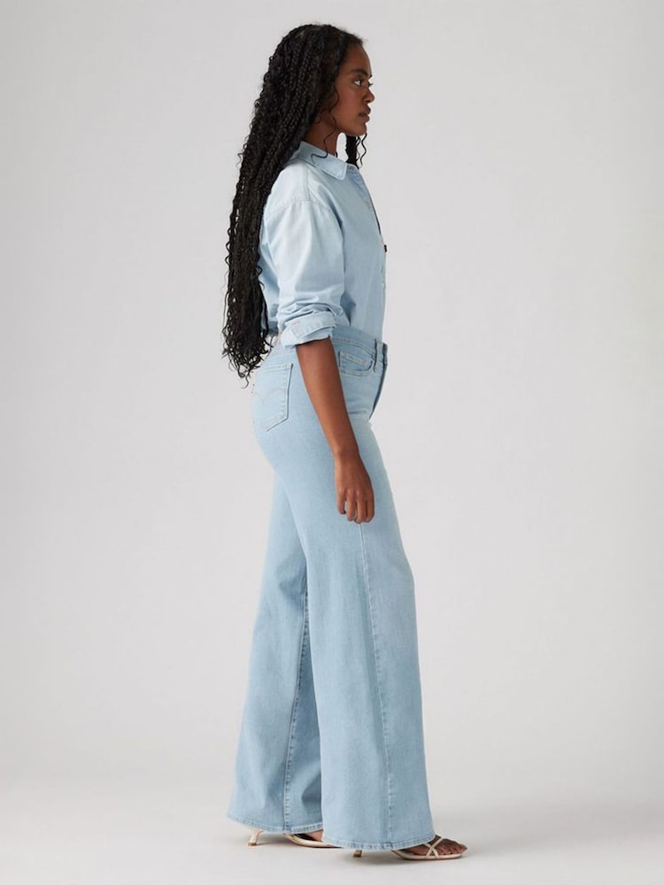 Levi's® Tall Glass Of Water 318 Shaping Wide Leg Jeans - Image 8 of 12