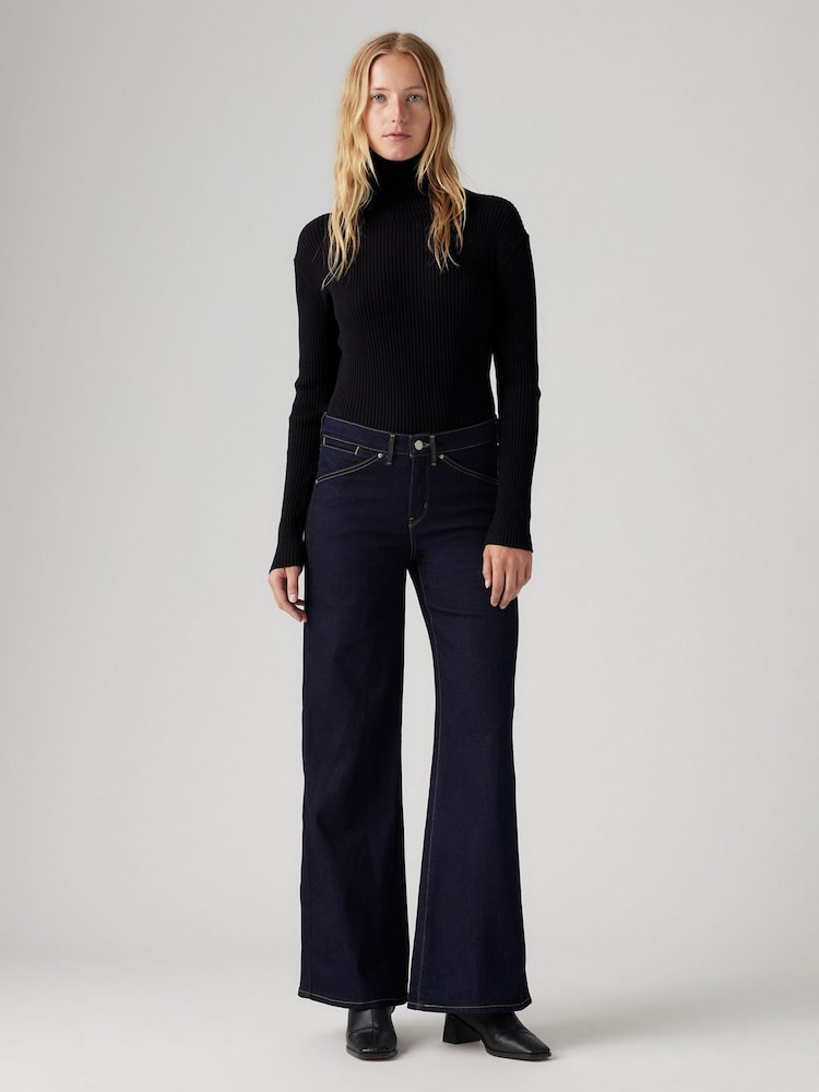 Levi's® Darkest Sky 318 Shaping Wide Leg Jeans - Image 1 of 5