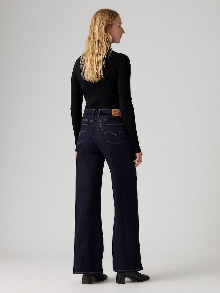 Levi's® Darkest Sky 318 Shaping Wide Leg Jeans - Image 2 of 5