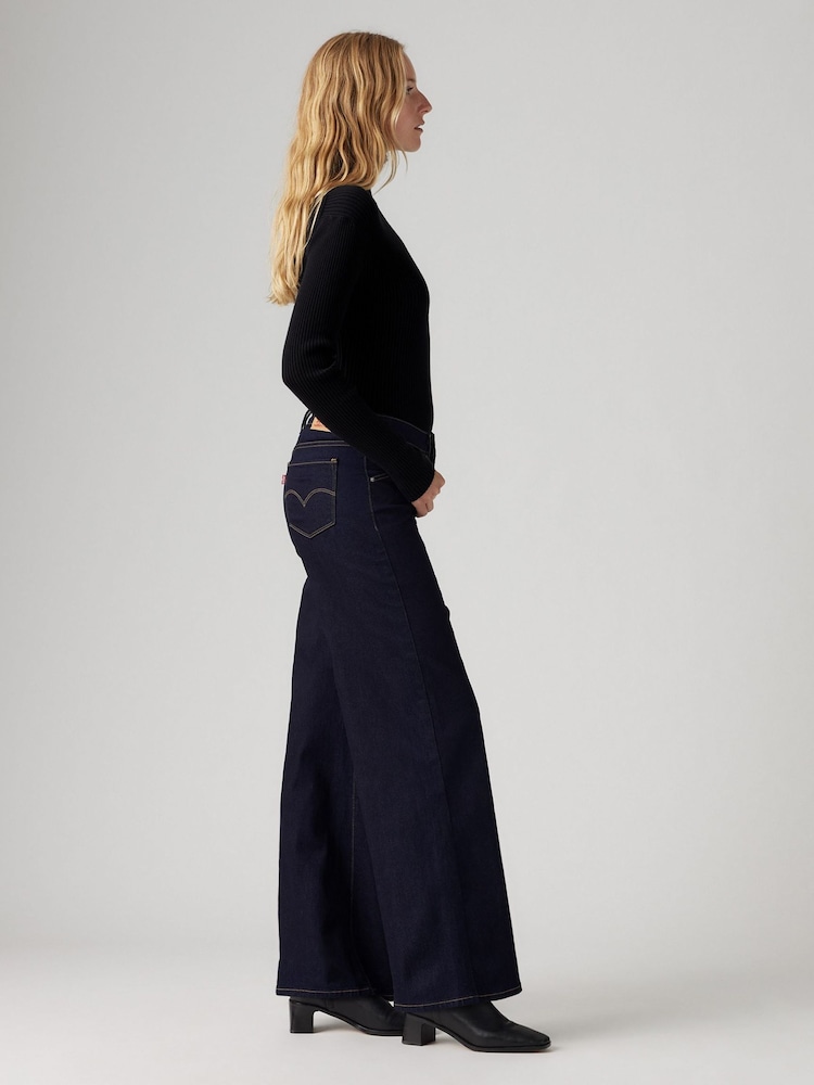 Levi's® Darkest Sky 318 Shaping Wide Leg Jeans - Image 5 of 5