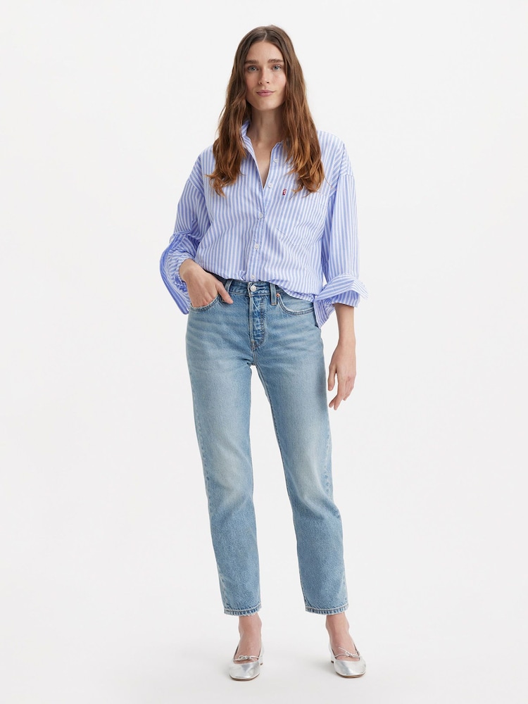 Levi's® Fun Flare 501® Crop Jeans - Image 1 of 5