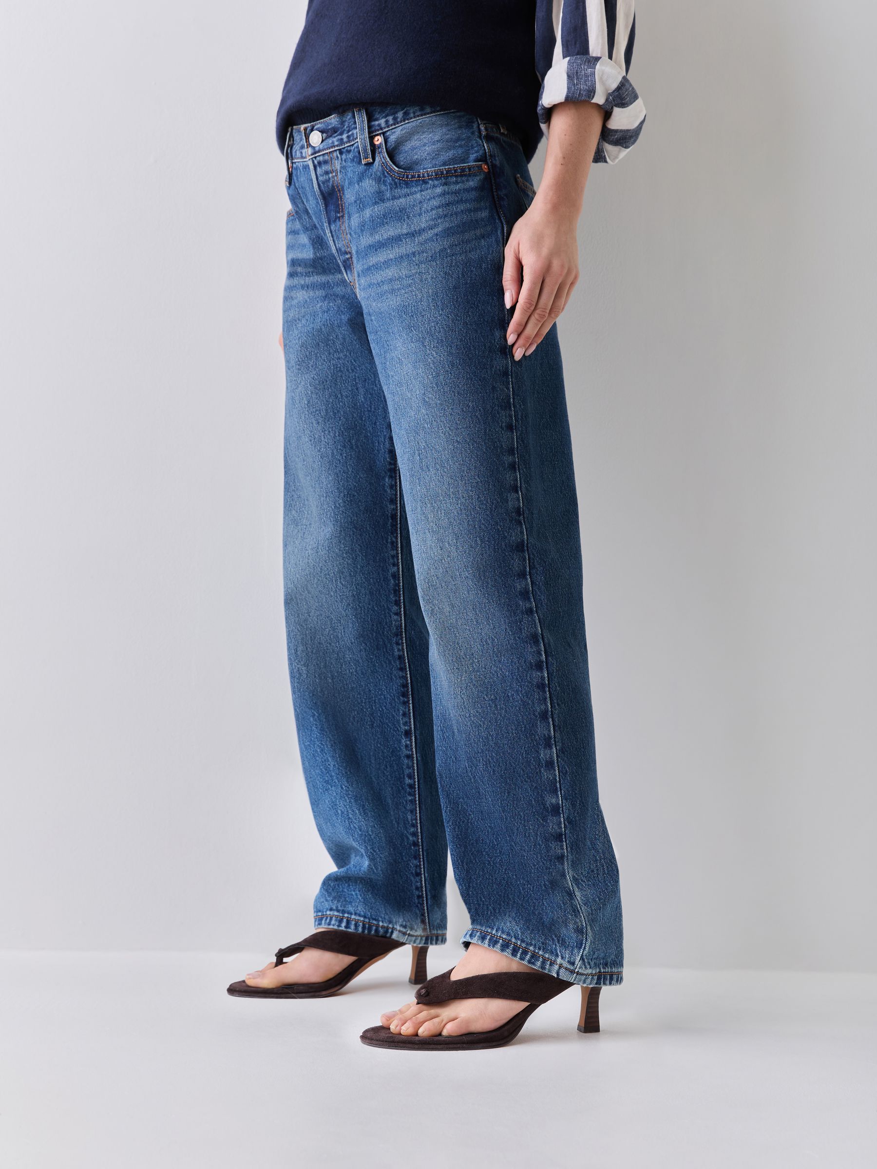 Buy Levi's® Blue Flash Full 501® Straight Loose 90's Jeans from