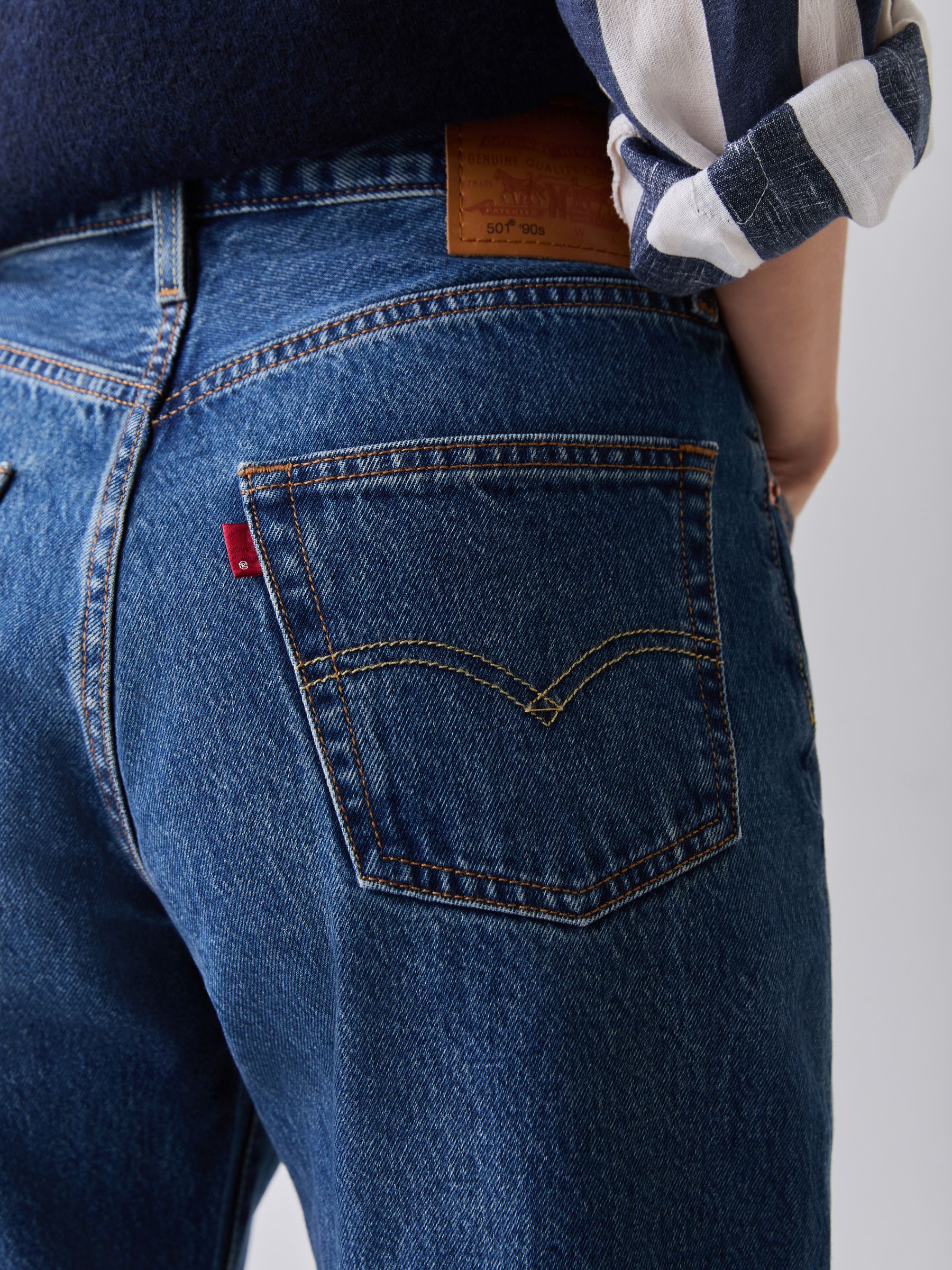 Buy Levi's® Blue Flash Full 501® Straight Loose 90's Jeans from