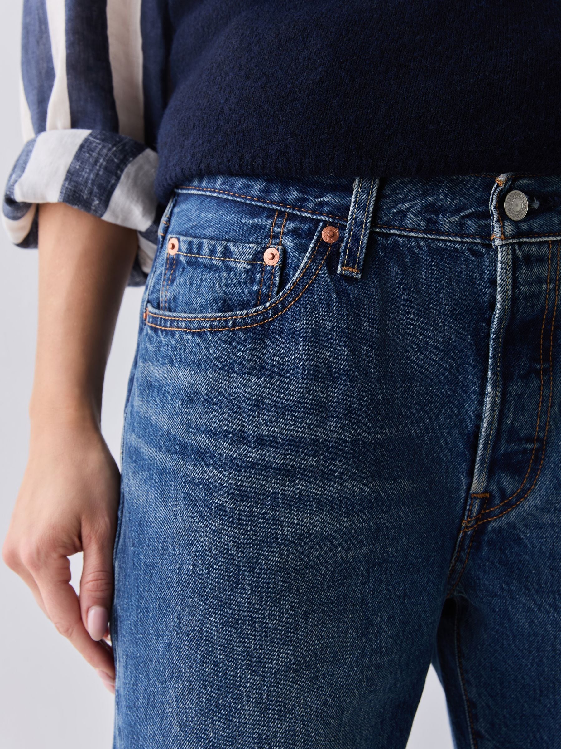 Buy Levi's® Blue Flash Full 501® Straight Loose 90's Jeans from