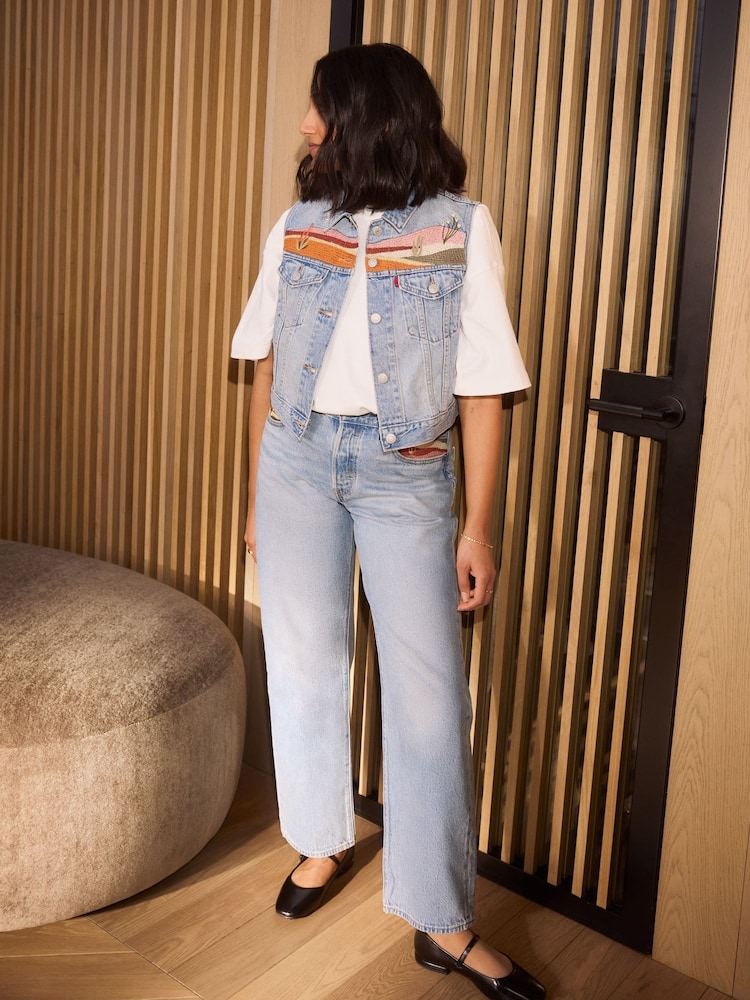 Desert Utopia - ® Levi's прямые джинсы 501 90-х - Image 1 of 13